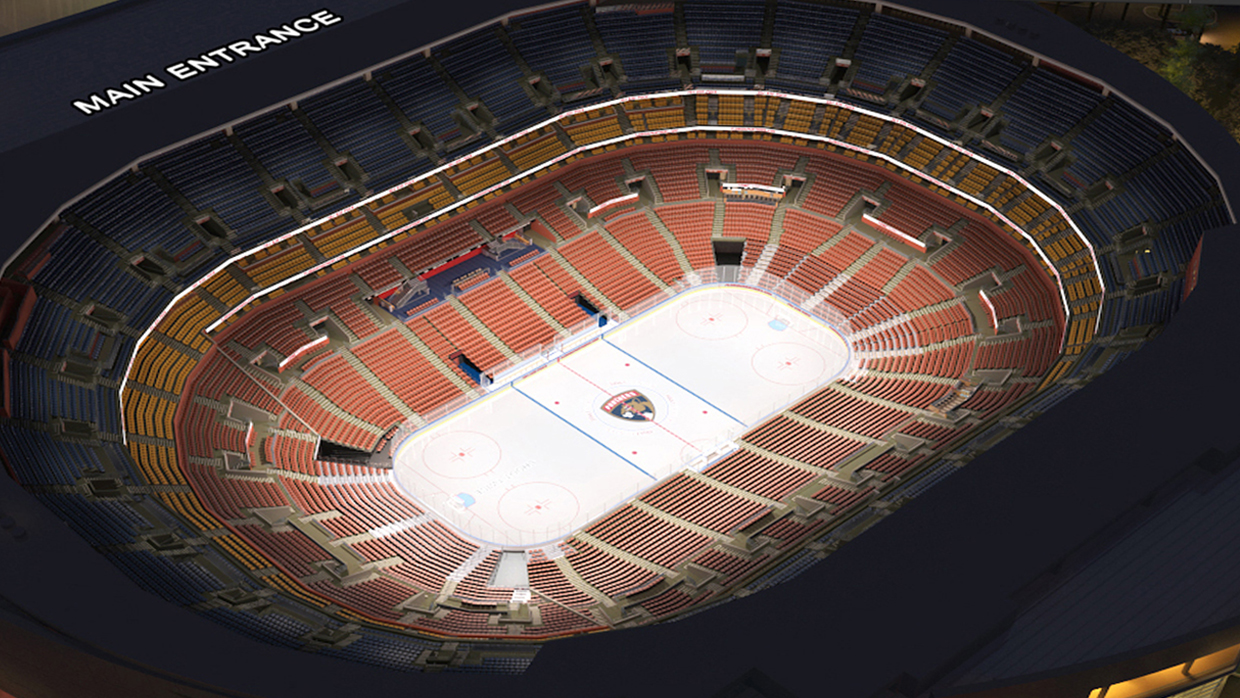 Florida Panthers Virtual Venue By IOMEDIA